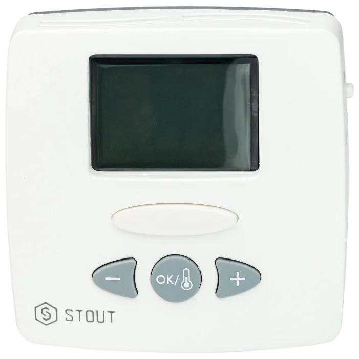 STOUT Термостат комнатный электронный WFHT-LCD. С выносным датчиком (STE-0002-000015)