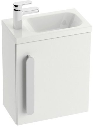 Тумба под раковину Ravak SDU Chrome 400 X000000538 (белый глянец, 400х220 мм)