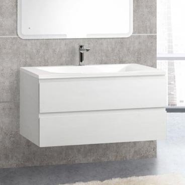 Тумба под раковину Cezares Molveno 100 см MOLVENO-100-2C-SO-BG Bianco Ghiaccio