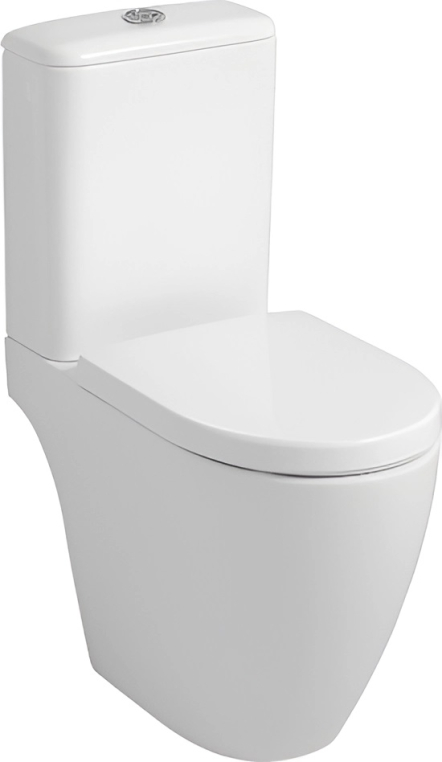 Напольный унитаз Geberit iCon с бачком, безободковый 200460000+229420000