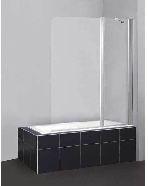 Душевая шторка на ванну BelBagno SELA-V-11-120/140-Ch-Cr-R