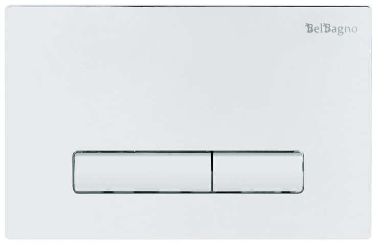 Кнопка смыва BelBagno GENOVA BB018-GV-BIANCO цвет-белый