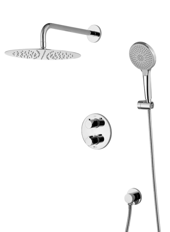 Смеситель термостатический для душа LEMARK Yeti LM7829C, встраиваемый