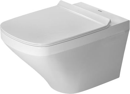 Подвесной унитаз Duravit DuraStyle с микролифтом, безободковый 45510900A1