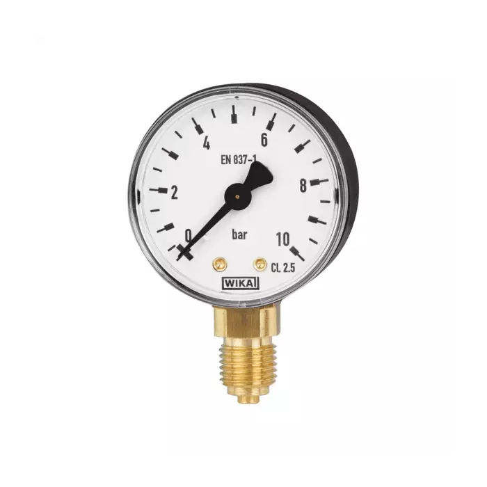 Манометр 111.10.50 радиальный Дк50мм 0-6 бар кл.2,5 G1/4" Wika 9340736