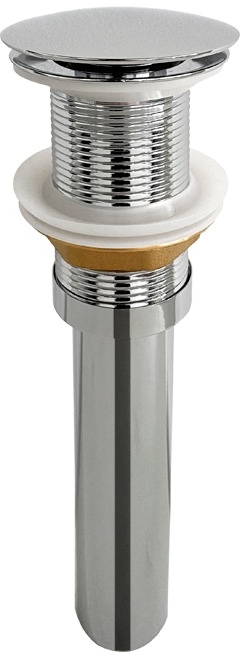 Донный клапан без перелива Ceramica Nova CN2000CH с системой "Click-Clack"