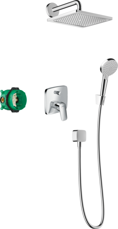 Душевой комплект Hansgrohe Crometta E 27957000, хром