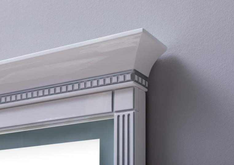 Комплект мебели для ванной Aquanet Селена 90 белый/серебро 00233126