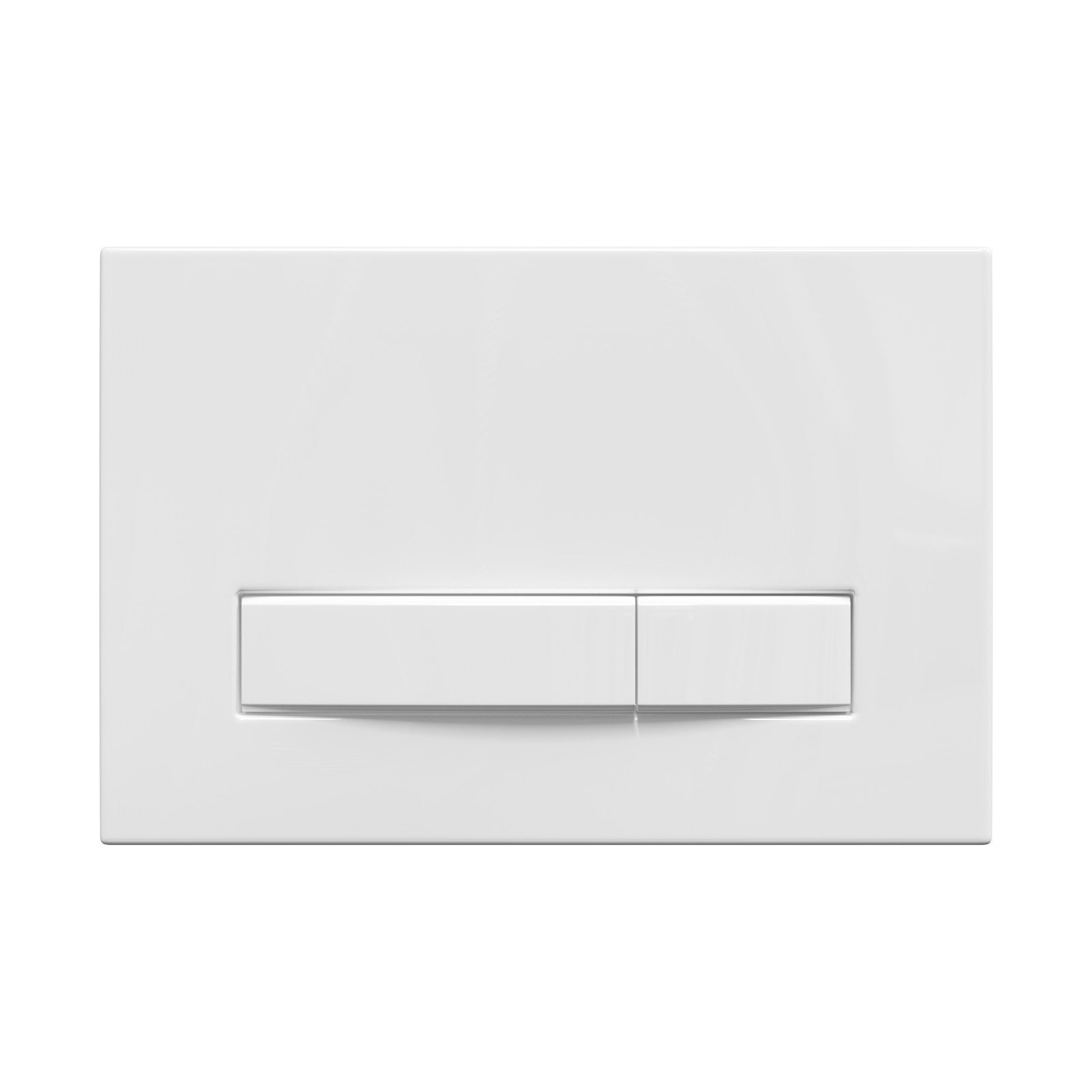 Кнопка BERGES для инсталляции ATOM Line белая