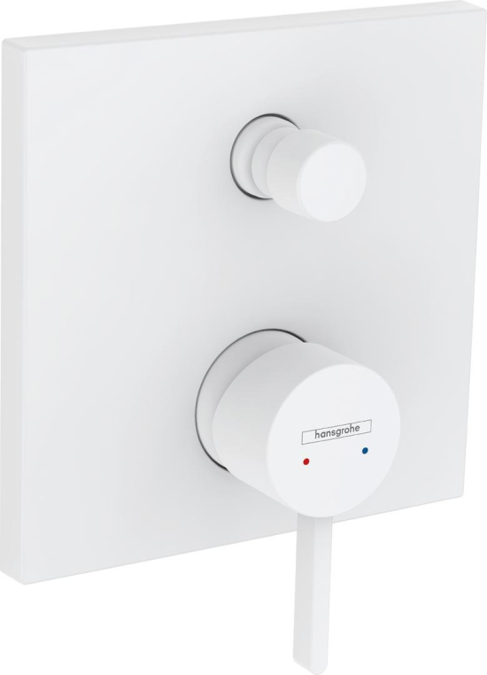 Смеситель для ванны с душем Hansgrohe Finoris 76415700, матовый белый