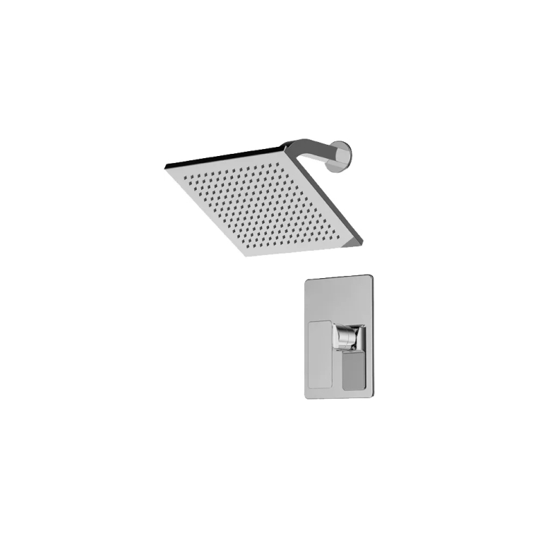 Встраиваемый смеситель с душевым набором Bravat Phillis F856101C-B-ENG