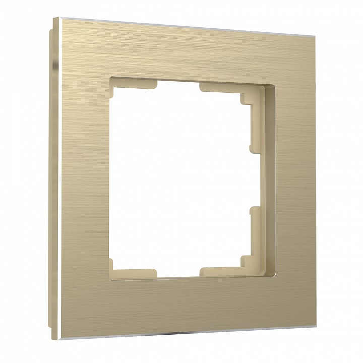 Рамка на 1 пост Werkel Aluminium W0011711 (шампань)