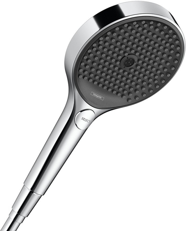 Душевая лейка Hansgrohe Rainfinity 130 26864000 черный хром