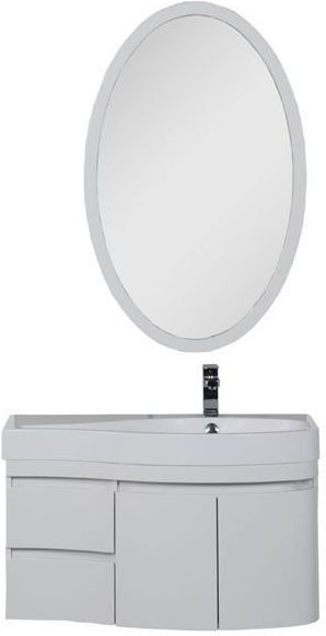 Мебель для ванной Aquanet Сопрано 95 R белый (2 дверцы 2 ящика) 00169345