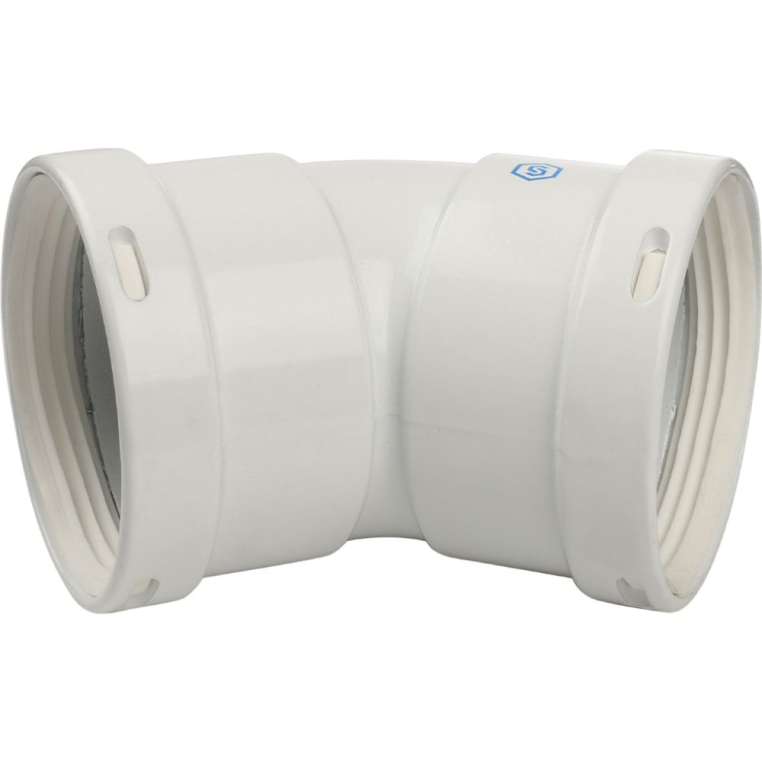 STOUT Отвод 45° м/м Ø80 (SCA-0080-020045)