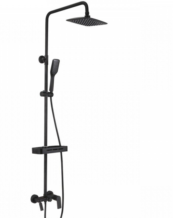 Душевая стойка LEMARK Tropic LM7002BL черный
