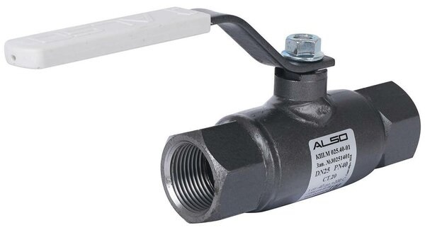 КШ.М.025.40-01 ALSO Кран шаровой ALSO КШМ Ду 25 Ру 4,0 МПа из Ст.20