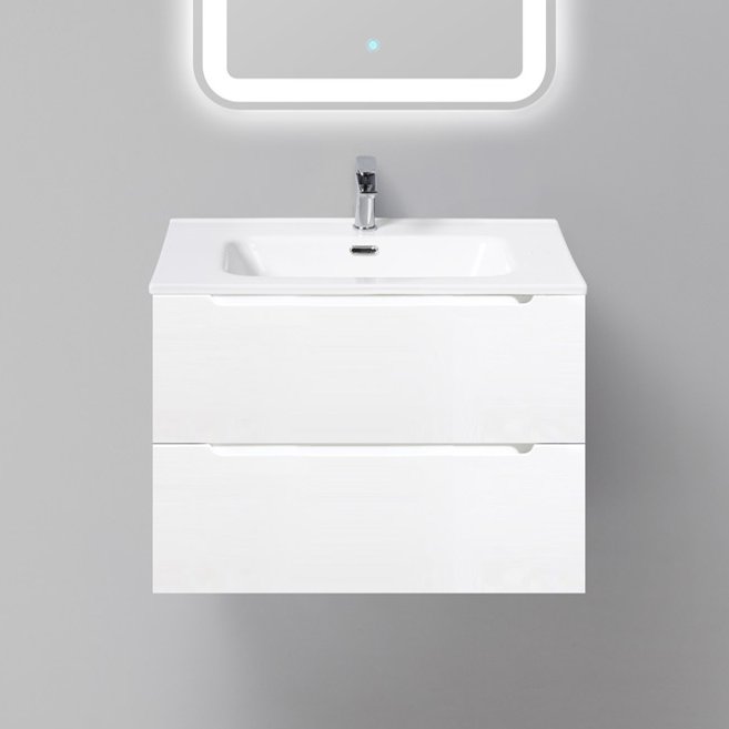 Тумба с раковиной BelBagno Etna 70 bianco opaco (ETNA-700-2C-SO-BO-P+BB700ETL)