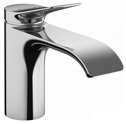 Смеситель для раковины Hansgrohe Vivenis с донным клапаном 75010000 хром