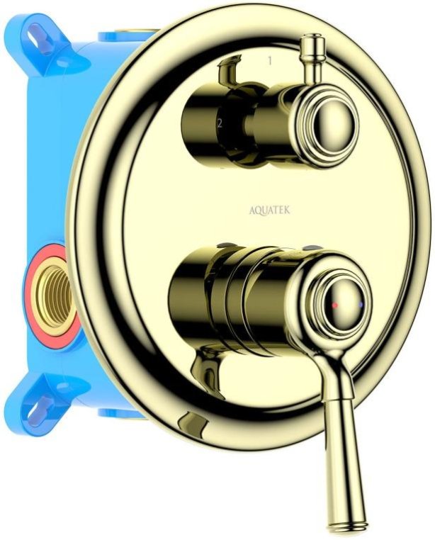 Смеситель для ванны Aquatek Классик AQ1546PG