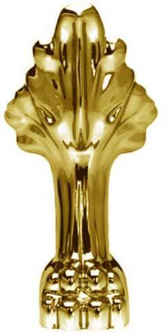 Комплект ножек для чугунных ванн BelBagno BB-LEG-LION-ORO золото