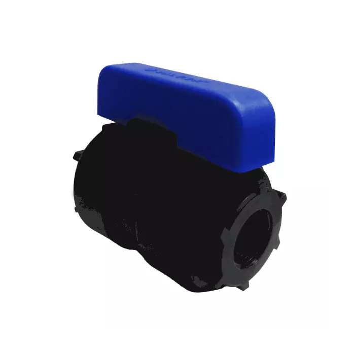 Кран шаровой компрессионный Ду 33 1 1/4"x1 1/4" ВР/ВР Ру16 VALFEX 1210011114114
