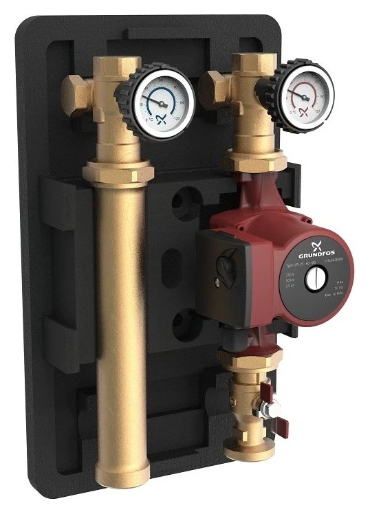 Насосная группа Grundfos HEATMIX D25 UPS 60 (99309064)