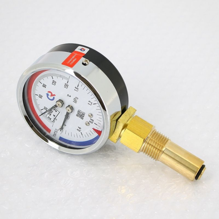 Термоманометр Росма ТМТБ- 31P.1 63/16 (1/2", 16 бар, 150'С, 2,5) радиальный 00000002337