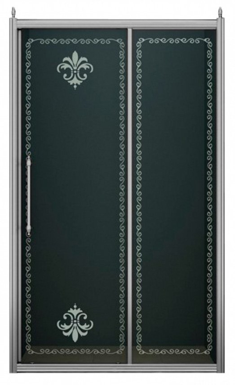 Душевая дверь Cezares Retro 110x195 RETRO-BF-1-110-CP-Cr