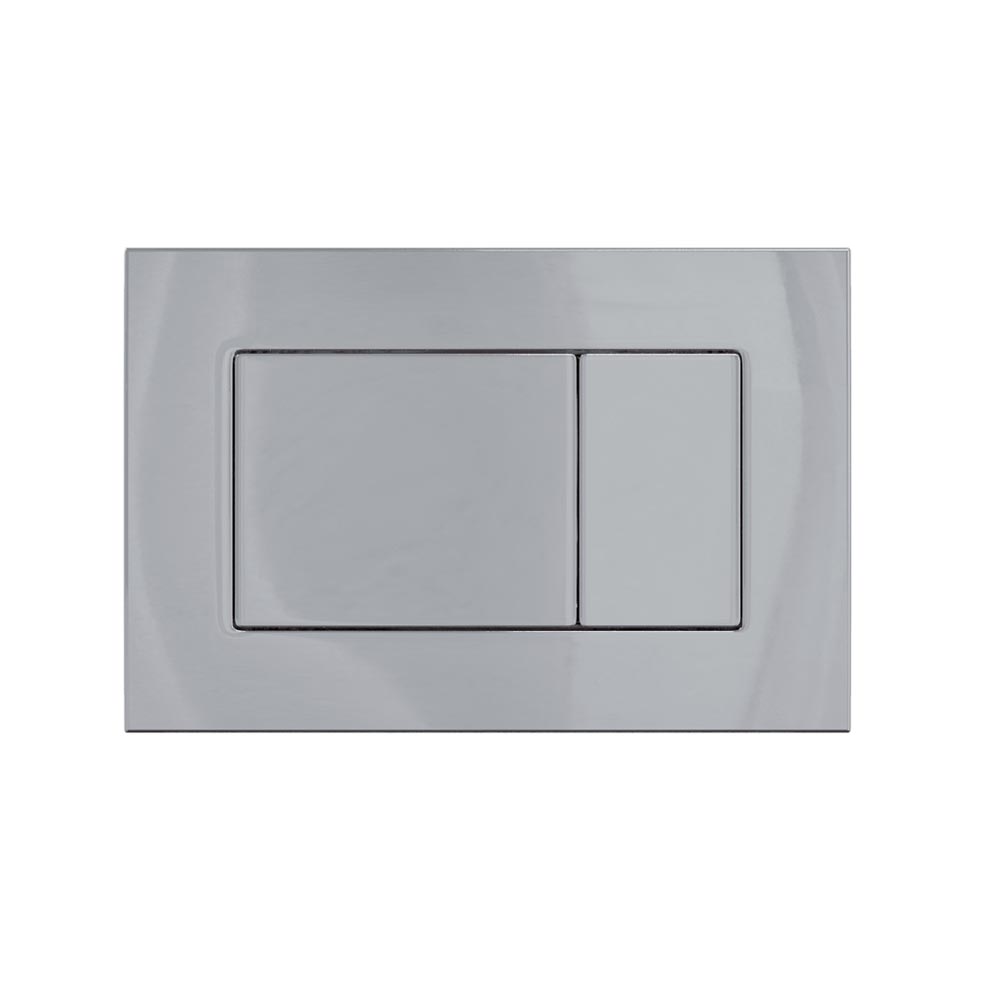 Кнопка BERGES для инсталляции ATOM хром глянец