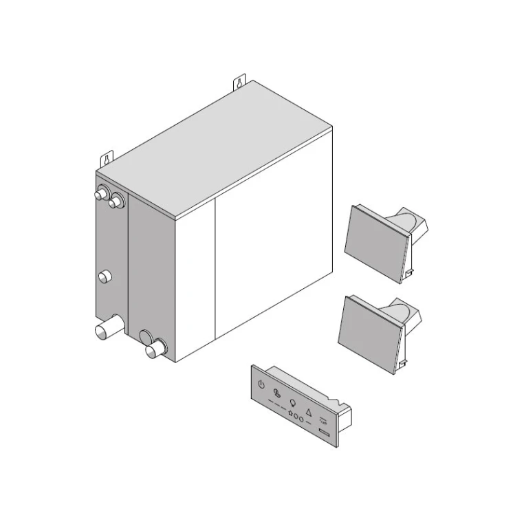 Effe HA50520007 – Парогенератор 110 Nuvola Smart Power 9,2-12 м3, распылитель пара 2шт, сенсорная панель управления
