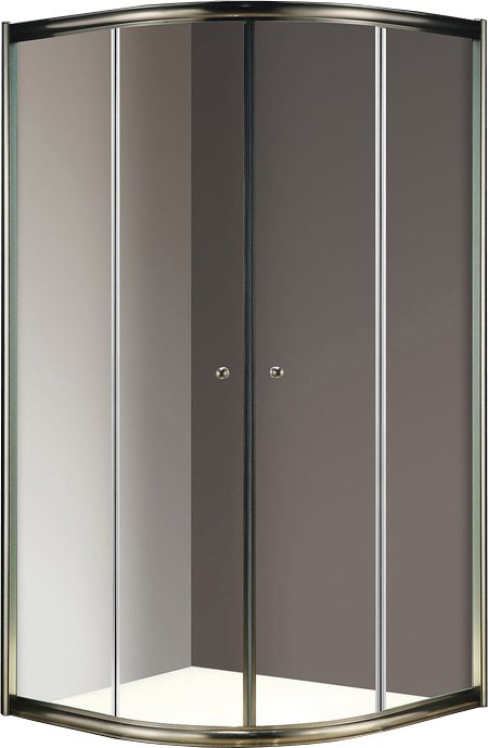 Душевой уголок Cezares Giubileo 80x80 GIUBILEO-R-2-80-SCORREVOLE-C-Br
