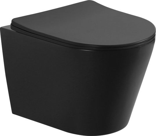 Подвесной унитаз Aquanet Atago с микролифтом, безободковый Atago 2.0 W LX-1905C