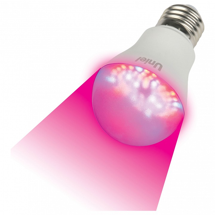 Лампа светодиодная Uniel E27 9Вт K LED-A60-9W/SP/E27/CL ALM01WH картон