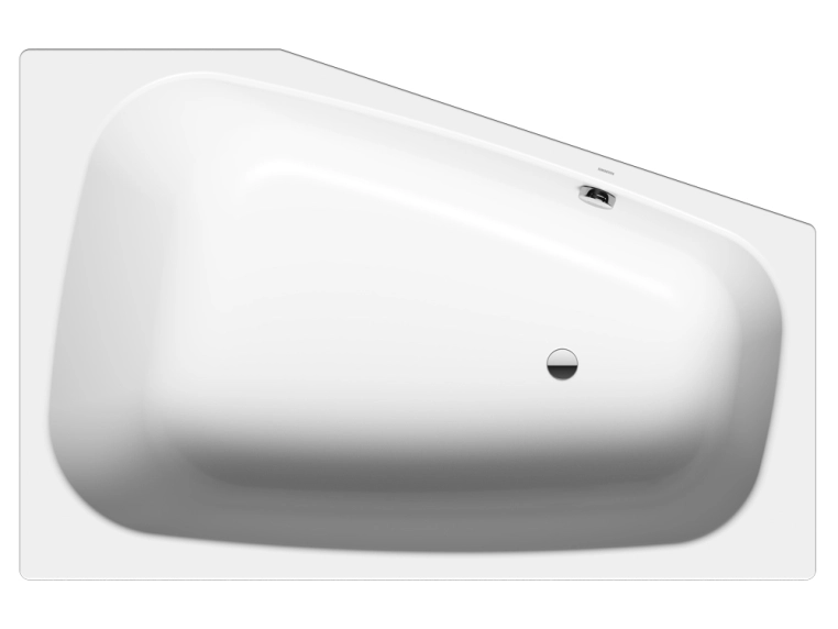 Стальная ванна Kaldewei Plaza Duo 180x120/80 (левая) standard mod. 192 237200010001