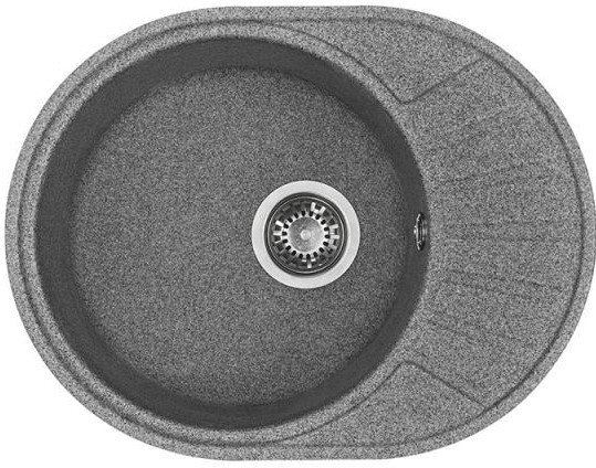 Кухонная мойка Aquaton Чезана 1A711232CS250 серый