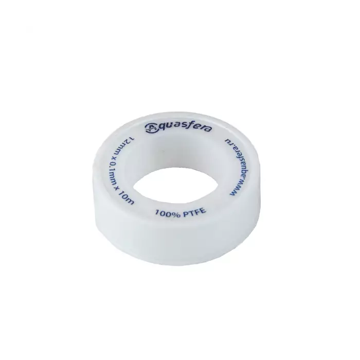 Лента ФУМ PTFE 6020 12ммх0,1ммх10м катушка среда: вода Aquasfera 6020-02