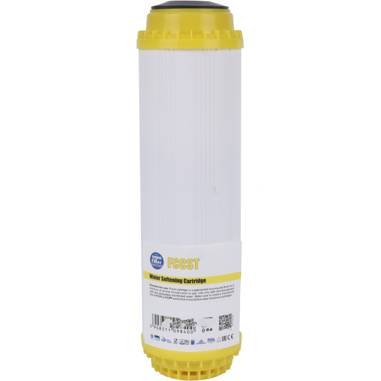 AquaFilter AQM Картридж 10" для умягчения воды (ионообменная смола) FCCST