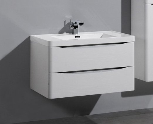 Тумба под раковину BelBagno Ancona-N bianco lucido подвесная (ANCONA-N-1200-2C-SO-BL)