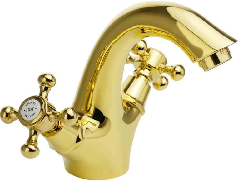 Смеситель для раковины Migliore Lady 18856 золото