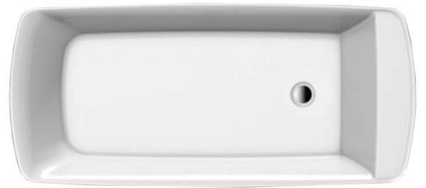 Акриловая ванна BelBagno 167х75 BB304