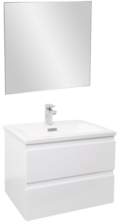 Комплект мебели Jacob Delafon Madeleine 60 белый матовый (EB2052-J51+EXAF112-00+EB1080-RU)