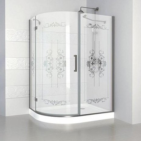 Душевой уголок Cezares Magic Royal Palace 120x90 R MAGIC-RH-1-120/90-ROYAL PALACE-CP-Cr-R