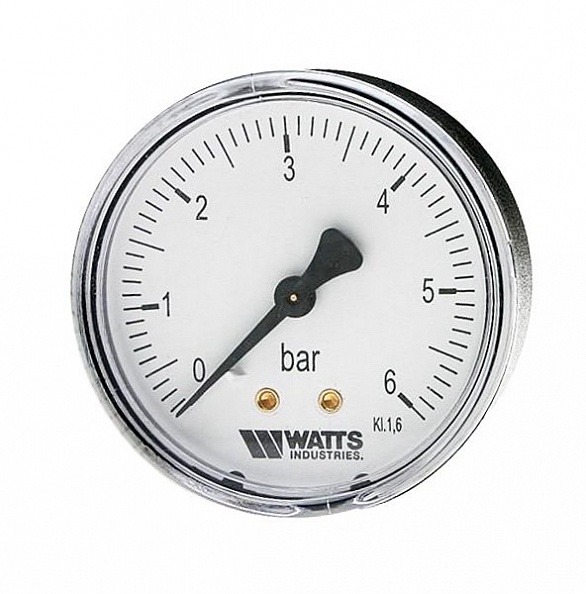 Watts Манометр радиальный нр 1/4х 6 бар (964)