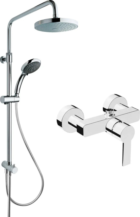 Душевая стойка VitrA System Rain A49234EXP хром