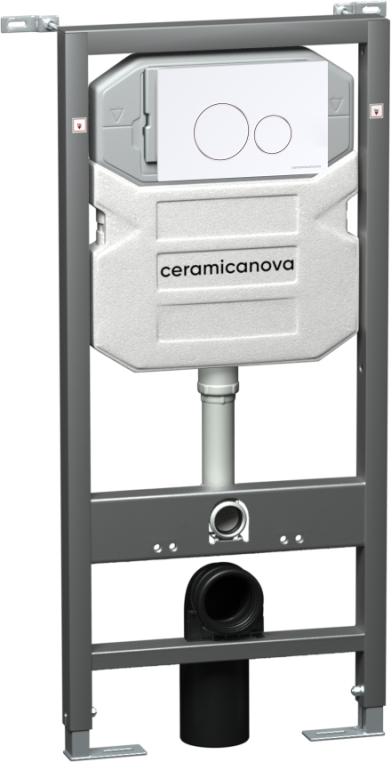 Инсталляция с кнопкой смыва Ceramica Nova Envision CN1001W