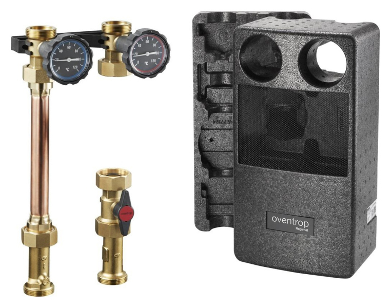 Насосная группа Oventrop Regumat S-180 DN 25 с шаровым краном (465 мм) (1357070)