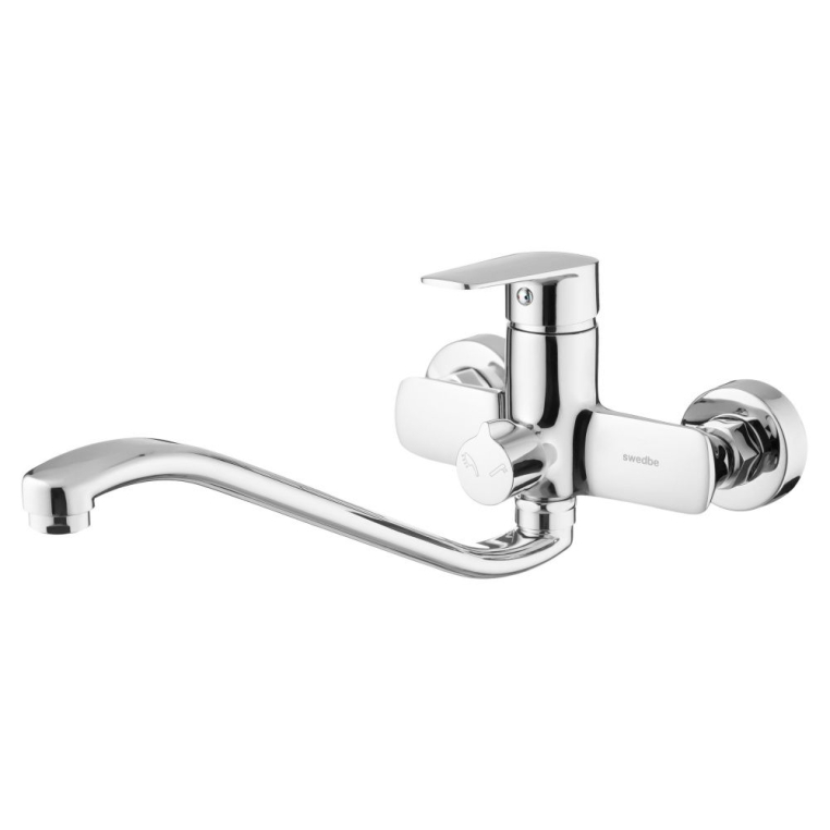 Смеситель Swedbe Mars 1755 для ванны с поворотным изливом