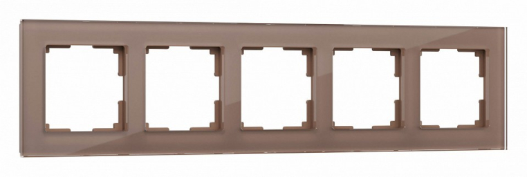 Рамка на 5 постов Werkel Favorit латте W0051142