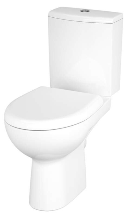 Чаша напольного унитаза Cersanit Nature NEW CLEAN ON 010/011 белый, Сорт1 (S-MK-NTR_COn_010/011)
